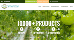 Desktop Screenshot of growgeneration.com